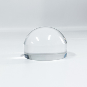 Custom Made Round Magnifying Glass Acrylic 7.5*5 Office <b>Desk</b> Ornament Paperweight Light Focusing <b>Mirror</b> - Product Image 1
