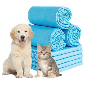 Esteras desechables XL para cachorros y perros, alfombrillas para orinar, jaula para entrenamiento de orina, papel impermeable de secado rápido, superabsorbente, 60x60 - Product Image 1