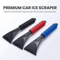 Grattoir à glace pour pare-brise de voiture, résistant aux basses températures, avec logo personnalisé OEM de qualité supérieure, haute résistance, pour l'hiver et la neige