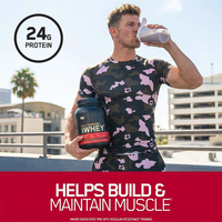 Bubuk Whey Protein Tinggi untuk Dewasa 50g+ Protein Per Porsi Mendukung Otot & Imunitas Manajemen Energi