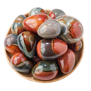<span class=keywords><strong>Pierre</strong></span> de méditation en forme d'œuf, cristal naturel, artisanat, ornement en cristal, œuf en agate océanique pour la décoration et les cadeaux - Product Image 5