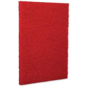 Pads de polissage pour sols Boardwalk 20''x14'' rouges, lot de 10, durables, haute brillance, pour le nettoyage et le polissage du béton, personnalisables OEM - Product Image 3