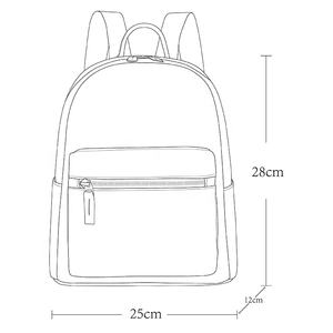 Mini zaino personalizzato per donna moda casual piccolo zaino donna zaini in nylon nero borse personalizzate - Product Image 2