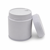 Vente directe usine – Boîtes en fer blanc pour poudre de matcha premium, petites boîtes vides de 30g, finition mate, emballage pour matcha