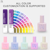 Flacon en verre plat de 8 ml et 10 ml pour vernis à ongles, avec pinceaux et bouchons, personnalisable avec logo et couleur, emballage cosmétique, vente en gros OEM de haute qualité, directement de l'usine.