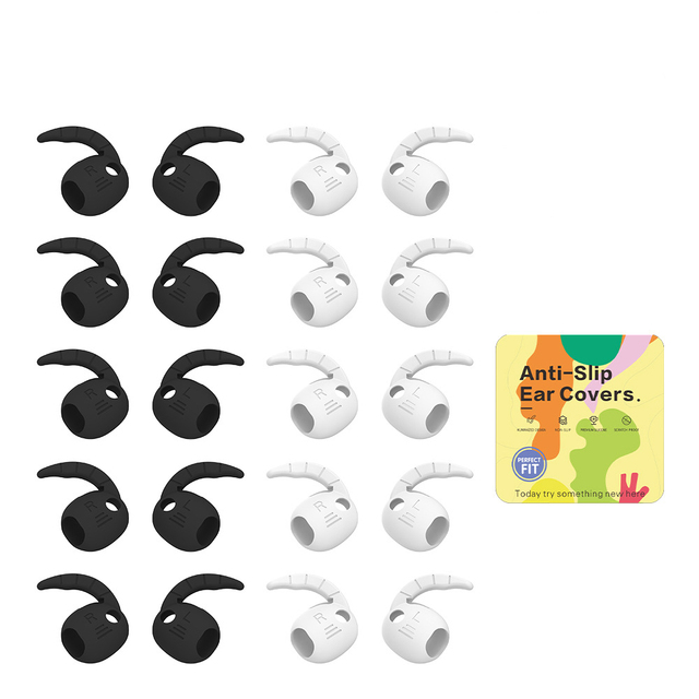 5 Pairs/set 2026 Anti-slip Soft Silicone Earhook Ear Hook Ear Tips Earphone Eartip Earplug Cover Case for Galaxy Buds 4