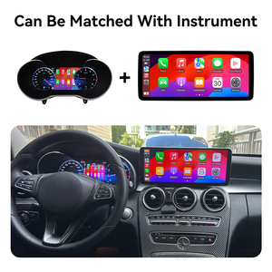 Zwnav Android 13 Carplay Đối Với Mercedes Benz GLC C W205 GLC X205 2015 2019 Xe Đài Phát Thanh GPS Navigation Đa Phương Tiện Máy Nghe Nhạc Xe Stereo - Product Image 3