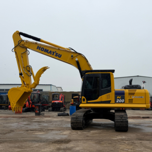 Excavadora Usada de 20 Toneladas Komatsu PC200, Maquinaria Pesada Japonesa, Excavadoras de Orugas Komatsu Medianas en Venta con Certificación CE EPA - Product Image 1