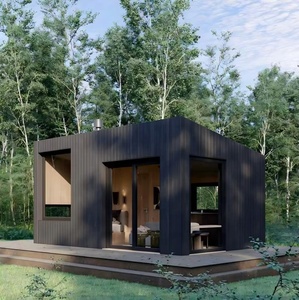Casa Modular Prefabricada Impermeable <span class=keywords><strong>de</strong></span> Estructura <span class=keywords><strong>de</strong></span> Acero <span class=keywords><strong>de</strong></span> Bajo Costo con Dormitorio y Baño para Uso en Oficinas, Apartamentos y Talleres - Product Image 6