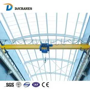 free spare parts monorail hoist electric european overhead crane widely use casting single girder overhead crane machines