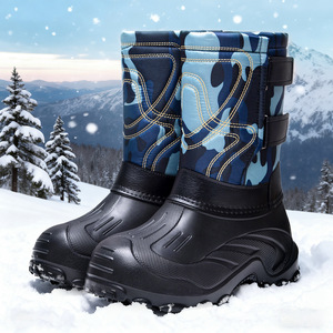 YL7448 bottes d'hiver pour hommes <span class=keywords><strong>de</strong></span> haute qualité chaussures Oxford <span class=keywords><strong>de</strong></span> pêche imperméables et résistantes au froid bottes <span class=keywords><strong>de</strong></span> neige antidérapantes en gros - Product Image 3