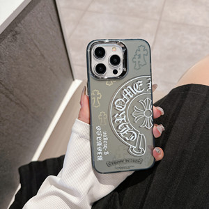 Crocore Bạc Gương Màu Điện Thoại Trường Hợp Đối Với <span class=keywords><strong>iPhone</strong></span> 11/12/13/14/15/16 Pro Max 17 Không Khí Kinh Doanh Thân Thiện Với Máy Ảnh Bảo Vệ Người Đàn Ông - Product Image 3