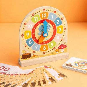 Aprende a Ver las Horas: Reloj Educativo de Madera para Niños Pequeños y de Jardín de Infancia - Product Image 5