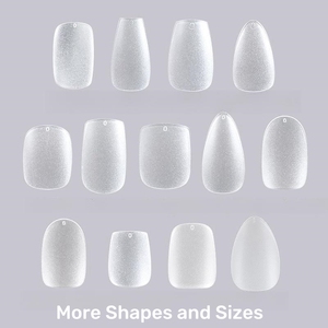 MyBeautyNails logotipo personalizado <span class=keywords><strong>uñas</strong></span> artificiales extra <span class=keywords><strong>cortas</strong></span> mate redondo ovalado almendra cuadrado XS XXS <span class=keywords><strong>gel</strong></span> <span class=keywords><strong>de</strong></span> cobertura completa x puntas <span class=keywords><strong>de</strong></span> <span class=keywords><strong>gel</strong></span> suave - Product Image 6