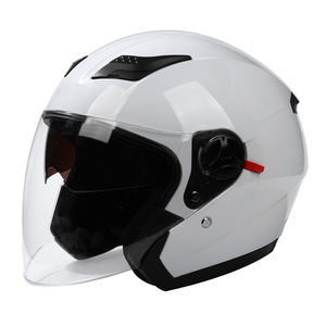 Casque à visage ouvert de qualité supérieure avec graphiques personnalisés et visière déroulante intégrée - Product Image 5