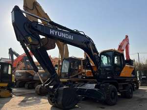 รถขุดเกาหลีแท้ สภาพดีเยี่ยม 210W R210W มีสินค้าในสต็อก รถขุดมือสอง Hyundai 210w-9T รถขุดไฮดรอลิกแบบล้อ - Product Image 5