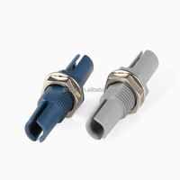 Conector de Fibra Óptica HFBR-4505Z/HFBR-4515Z, Cabeza de Conector Gris/Azul
