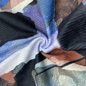 <span class=keywords><strong>Tissu</strong></span> de <span class=keywords><strong>velours</strong></span> côtelé bon marché100 % Polyester 8 pays de galles 200GSM <span class=keywords><strong>tissu</strong></span> de <span class=keywords><strong>velours</strong></span> côtelé de chaîne de tricotage imprimé numérique pour les vêtements - Product Image 2