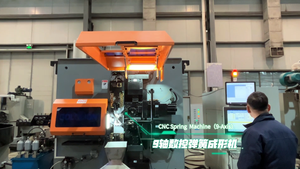 Máquina Automática para Enrollar Resortes Goldlion CK990 |   Programación 3D |   Máquina Industrial para Resortes de Alambre de 3-9 mm |   Proveedor a Precio de Fábrica - Product Image 4