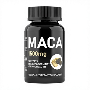 Cápsulas <span class=keywords><strong>de</strong></span> Maca en Oferta, Suplementos Herbales, Potenciador <span class=keywords><strong>de</strong></span> Energía y Salud, Vitalidad Masculina, Pre-Entrenamiento, Ashwagandha, Minerales, Refuerzo Inmunológico - Product Image 2