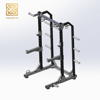 Machine à poulie à câble unique ZY, station de musculation compacte et réglable avec pile de poids pour salle de sport commerciale