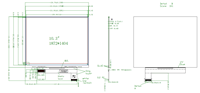 Modul Layar E-ink 10.3'' 10.3 inci 1872x1404 Layar Eink E-ink E Paper Display untuk E-reader Layar E Ink