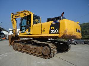 Machine utilisée de construction d'excavatrice de marque du Japon de KOMATSU Pc350-8 #61244 Caterpillar - Product Image 4