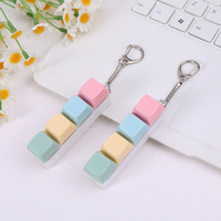 Keyboard Caps Toy Press Stress Relief Fidget Button Key Caps Fidget Click Keycap Fidget Keychain for Stress Relief