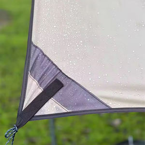 100% su geçirmez hafif açık çadır yağmur Fly kamp hamak Tarp özel kamp Tarp - Product Image 3