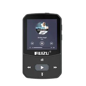 RUIZU X52经典风格音频下载免费歌曲长电池寿命Mp3音乐播放器Bt5.0 Mp3无损播放器