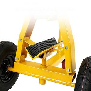 Chariot autobloquant industriel pour dalles de granit et de marbre Chariot de manutention de panneaux à 2/4 roues pour le transport et le déplacement de pierres - Product Image 4