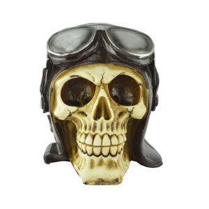 Jouets créatifs pour farces - Outils de farces terrifiants, fous, humoristiques - Tête de crâne en résine - Product Image 1