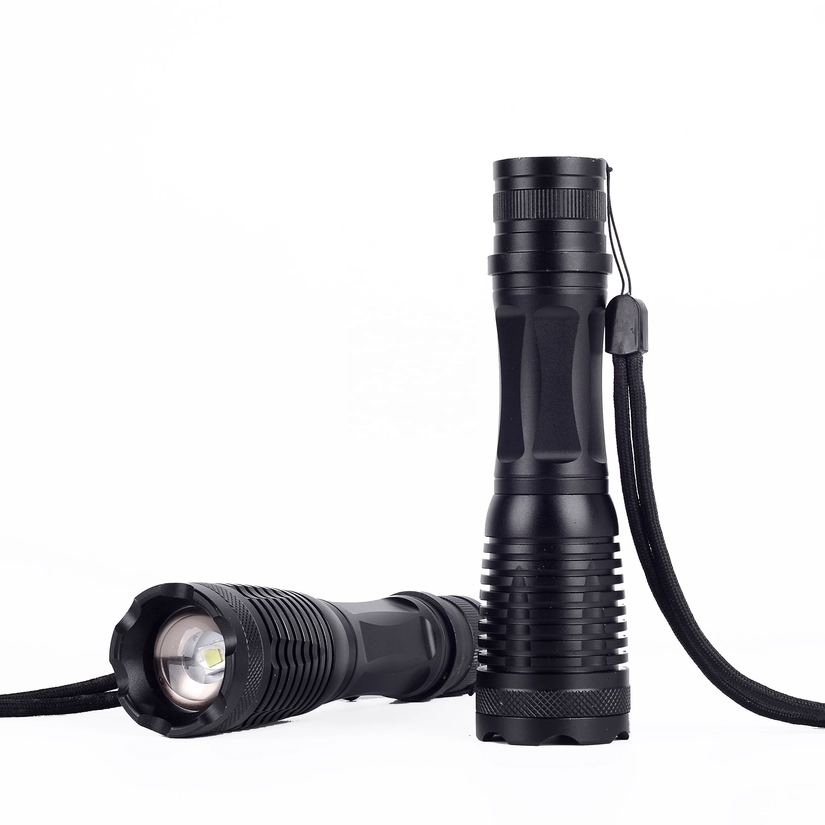 1000 Lumen IpX4 Senter Zoom UV T6 2 Mode AAA Isi Ulang 18650 Tahan Air IpX4