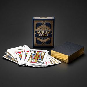 Cartes à Jouer Personnalisées Écologiques 310gsm/330gsm Papier Allemand à Cœur Noir Finition Mate/Brillante Coins Ondulés/Arrondis/Carrés/Biseautés - Product Image 2