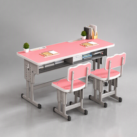 Chaise de bureau ergonomique pour enfants en bois naturel, réglable, double, en bois massif, pour l'écriture, mobilier scolaire pour salles de classe