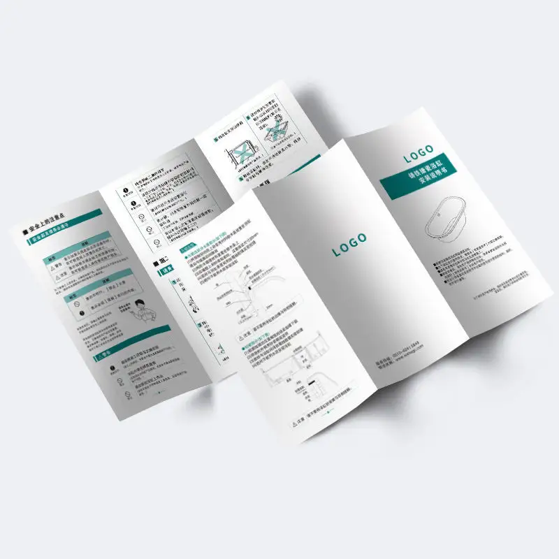 Competitive Price 4 Folds Leaflet Flyer Pamphlet Printing