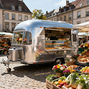 Camions de nourriture mobiles, camions à café et à bière de rue 2025 avec cuisine complète à vendre - Product Image 5