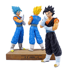 Figuras de Fusión de Dragón Super Saiyan, Vegito <span class=keywords><strong>Goku</strong></span> en Pose de Pie, SSJ4 Vegeta, Estatuas Coleccionables de PVC, Escala 1:32, Decoración del Hogar - Product Image 3