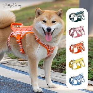タグランニング3ピークソフトハンドル英国ペットハーネス小型犬大型子犬カスタムプリント完璧にフィット犬ハーネス英国 - Product Image 2
