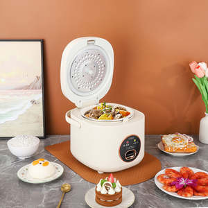 Mini <span class=keywords><strong>cuiseur</strong></span> à riz 2 tasses non cuites 1,2 L Portable antiadhésif petit voyage <span class=keywords><strong>sans</strong></span> <span class=keywords><strong>BPA</strong></span> un bouton pour cuire et garder au chaud fonction - Product Image 4