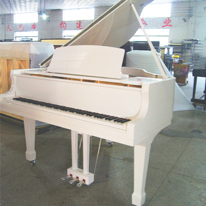 Middleford <span class=keywords><strong>Piano</strong></span> de cola blanco con Banco de <span class=keywords><strong>piano</strong></span> y accesorios - Product Image 3