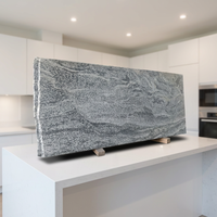 TY Shandong Granit Gris Blanc Naturel Écologique Moderne, Petite Dalle Brossée, Solution Complète pour Plans de Travail de Cuisine de Villa et de Parc