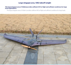 New Flying Wing RC Máy Bay Với Khả Năng Tải Lớn Điều Khiển Từ Xa Máy Bay Cho Chụp Ảnh Trên Không Bao Gồm Pin Sạc - Product Image 2