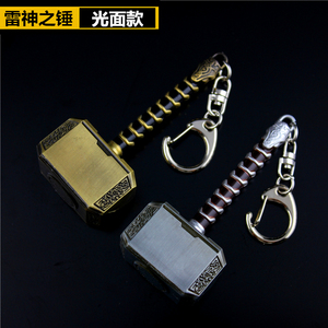 <span class=keywords><strong>Marvel</strong></span> Avengers <span class=keywords><strong>Thor</strong></span> Hammer gioco di qualità perfetta Hammer of <span class=keywords><strong>Thor</strong></span> 80mm Hammer portachiavi - Product Image 5