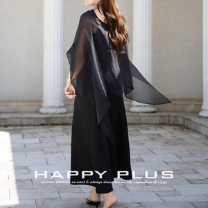 Chal de Gasa Color Champán para Mujer, Talla Grande N9174, Ligero, Color Sólido, Accesorio de Moda con Etiqueta - Product Image 3