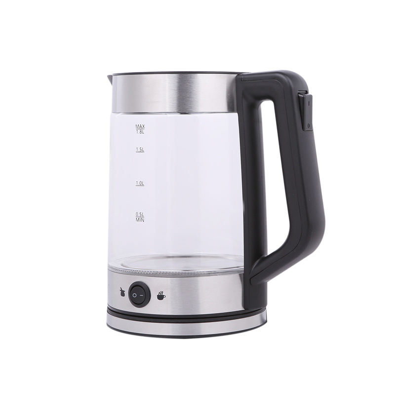 Portable Double Layer Glass Electric Cattle Kettle Teapot for Tea Water ...