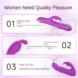 अत्यधिक अनुशंसित महिलाओं के वयस्क वाइब्रेटर रिट्रेटेबल बीड वाइब्रोइड्स महिला हस्तमैथुन के लिए मजबूत बॉडी-मजबूत शॉक बटन - Product Image 3
