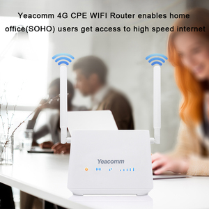 Yeacomm S12 <span class=keywords><strong>RJ11</strong></span> <span class=keywords><strong>LTE</strong></span> FDD TDD di động Ethernet <span class=keywords><strong>Router</strong></span> Cat4 g trong nhà VoIP VoLTE 4G CPE khe cắm thẻ Sim QoS chức năng ứng dụng wifi - Product Image 6
