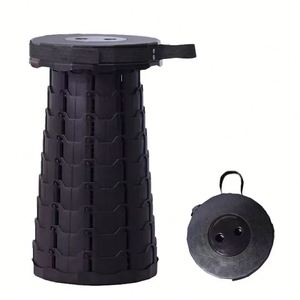 Tabouret pliant rétractable robuste personnalisé pour la pêche, siège télescopique portable pour le camping en plein air - Product Image 1