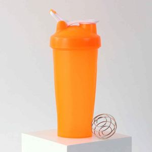 Colorful Plastic <b>Shaker</b> <b>Bottles</b> with Straw Bpa Free 600ml Food Safe for Gym and Travel Adults Sports Drinkware - Product Image 2